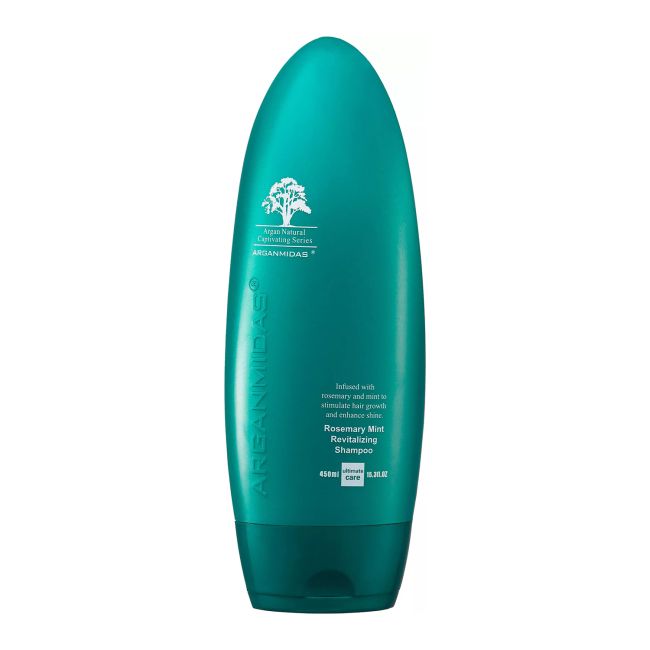 ARGANMIDAS ROSEMARY MINT REVITALIZING plaukų šampūnas, 450 ml