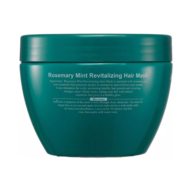 ARGANMIDAS ROSEMARY MINT REVITALIZING plaukų kaukė, 300 ml