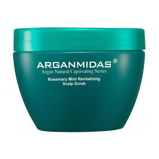 ARGANMIDAS ROSEMARY MINT REVITALIZING galvos odos šveitiklis, 300 ml