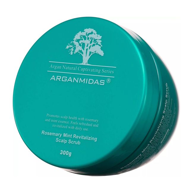 ARGANMIDAS ROSEMARY MINT REVITALIZING galvos odos šveitiklis, 300 ml