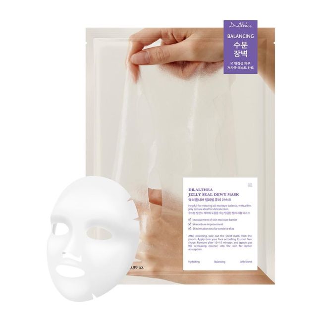 DR.ALTHEA JELLY SEAL DEWY veido kaukė, 28 g