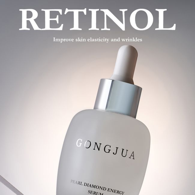 GONGJUA SNAIL RETINOL PEARL DIAMOND GLOW ENERGY veido serumas, 50 ml