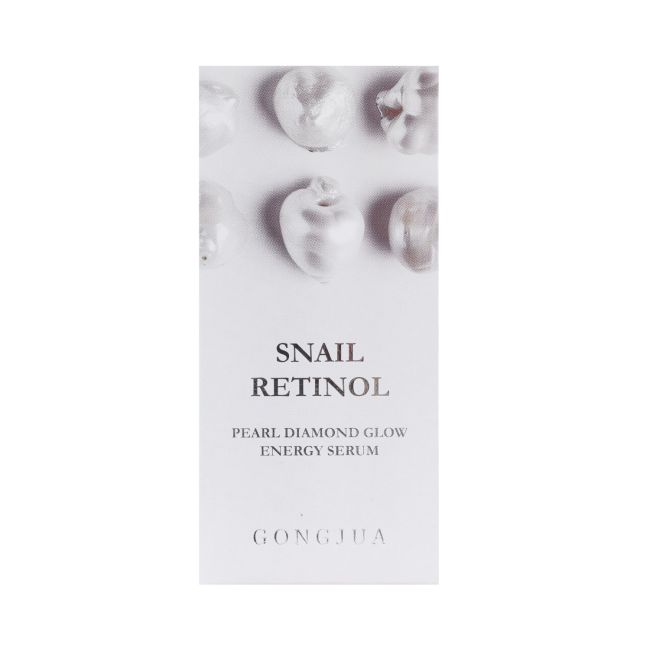 GONGJUA SNAIL RETINOL PEARL DIAMOND GLOW ENERGY veido serumas, 50 ml