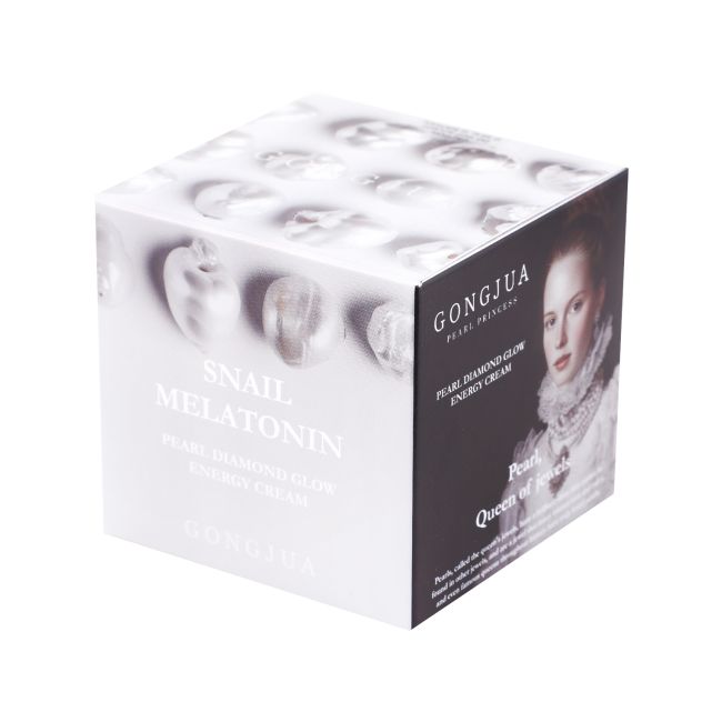 GONGJUA SNAIL MELATONIN PEARL DIAMOND GLOW ENERGY veido kremas, 50 ml