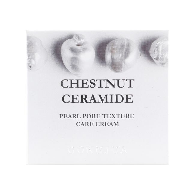 GONGJUA CHESTNUT CERAMIDE PEARL PORE TEXTURE CARE veido kremas, 50 ml
