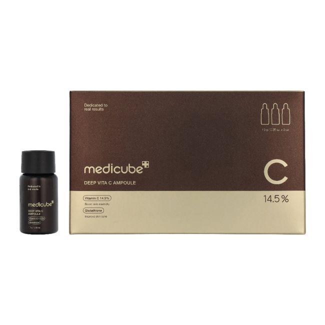 MEDICUBE DEEP VITA C veido ampulės, 10 g / 3 vnt.