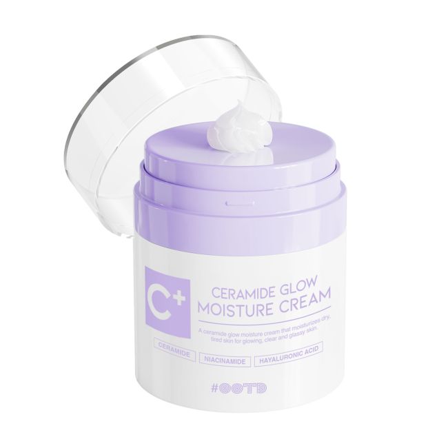 OOTD CERAMIDE GLOW MOISTURE veido kremas, 50 ml
