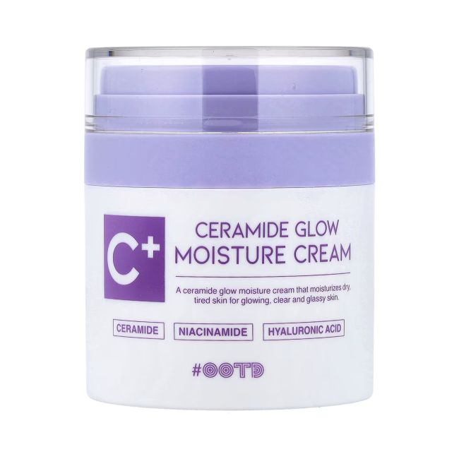 OOTD CERAMIDE GLOW MOISTURE veido kremas, 50 ml