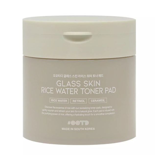 OOTD GLASS SKIN RICE WATER veido toniko padukai, 120 ml