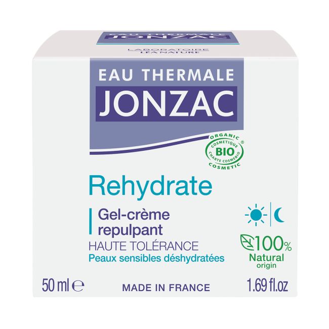 JONZAC REHYDRATE PLUMPING veido želė kremas, 50 ml