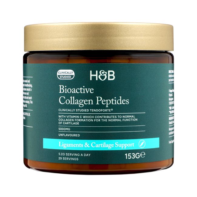 H&B BIOACTIVE kolageno peptidai, milteliai, 153 g