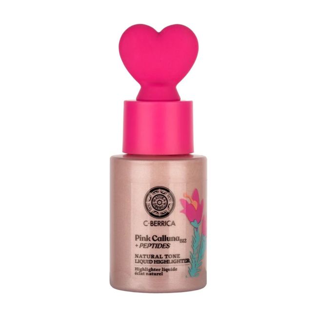 C-BERRICA PINK CALLUNA NATURAL TONE LIQUID švytėjimo suteikianti priemonė, 30 ml