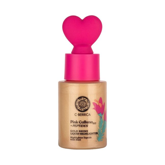C-BERRICA PINK CALLUNA GOLD SHINE LIQUID švytėjimo suteikianti priemonė, 30 ml