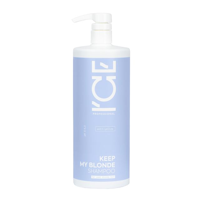 ICE PROFESSIONAL KEEP MY BLONDE plaukų šampūnas, 1000 ml