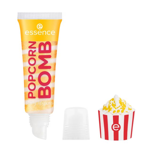 ESSENCE POPCORN BOMB SHINY lūpų blizgis, 10 ml