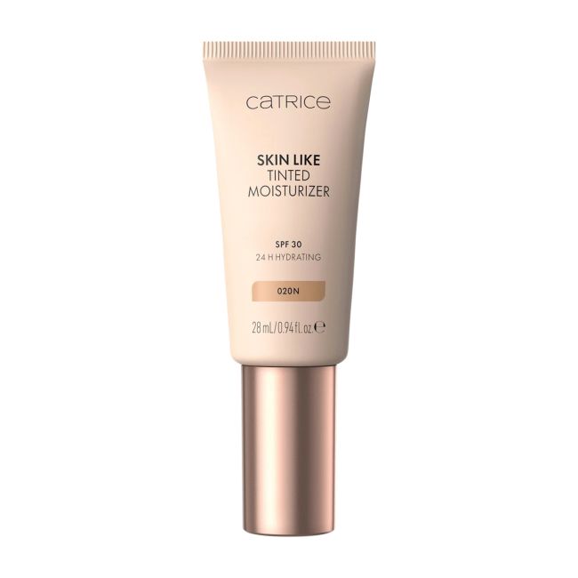 CATRICE SKIN LIKE TINTED MOISTURIZER drėkinamasis kremas su atspalviu, 28 ml