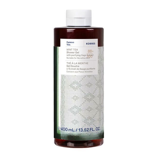 KORRES MINT TEA dušo želė, 400 ml