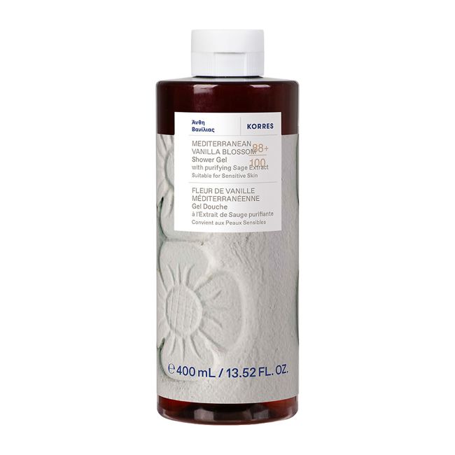 KORRES VANILLA BLOSSOM dušo želė, 400 ml