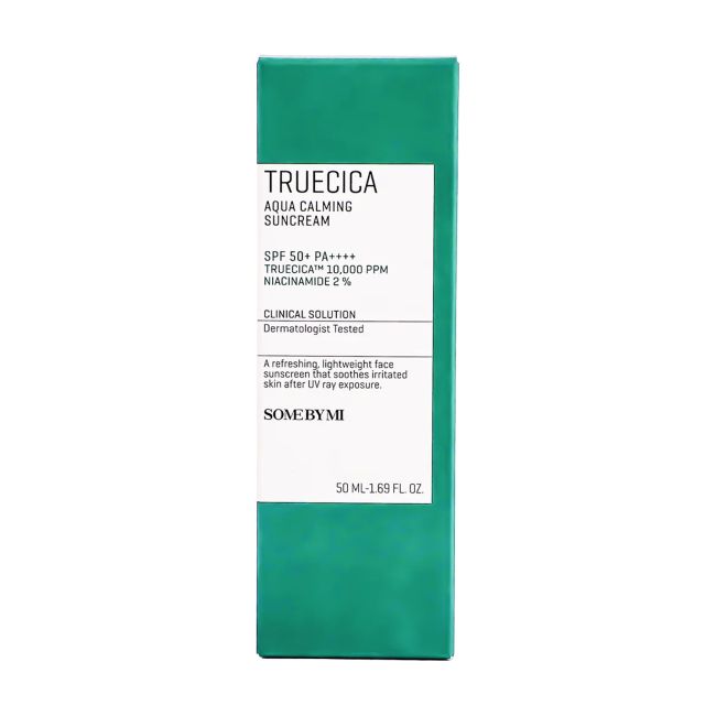 SOME BY MI TRUECICA AQUA CALMING SPF50+ apsauginis veido kremas, 50 ml