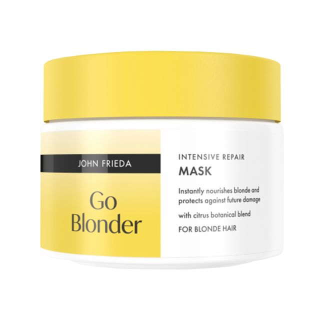 JOHN FRIEDA GO BLONDER INTENSIVE REPAIR plaukų kaukė, 250 ml