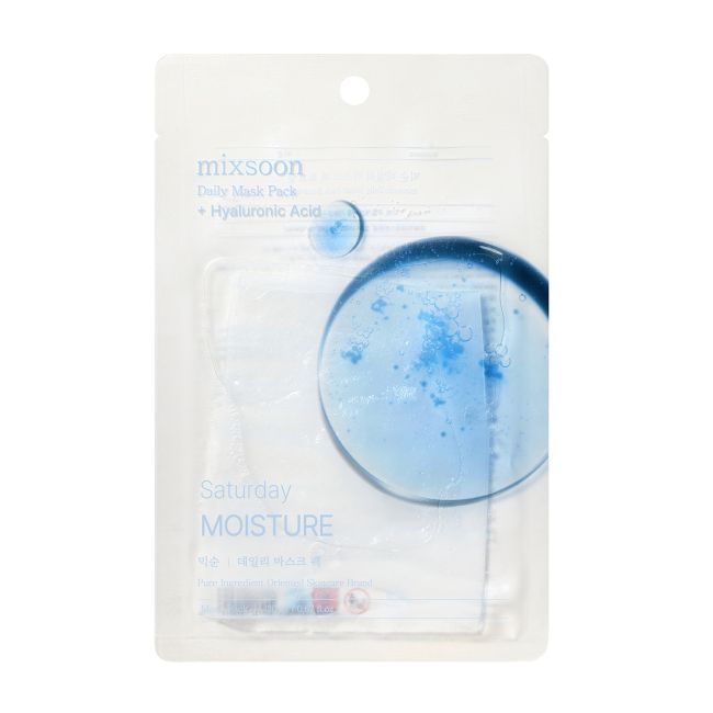 MIXSOON DAILY MASK WEEKLY CARE veido kaukių rinkinys (20 ml / 7 vnt.)
