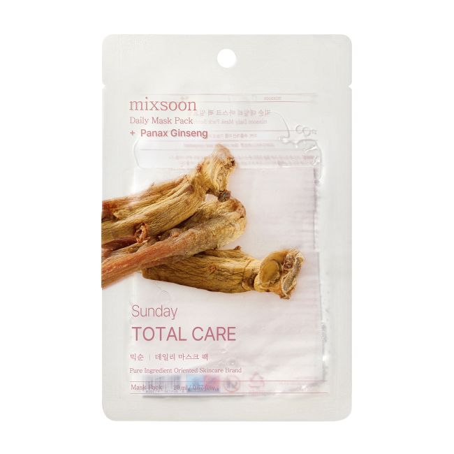 MIXSOON DAILY MASK WEEKLY CARE veido kaukių rinkinys (20 ml / 7 vnt.)