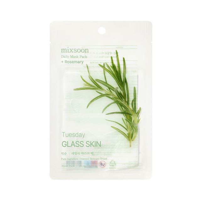 MIXSOON DAILY MASK WEEKLY CARE veido kaukių rinkinys (20 ml / 7 vnt.)
