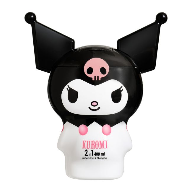 KUROMI 2 IN 1 dušo želė ir plaukų šampūnas, 400 ml