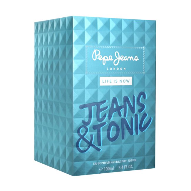 PEPE JEANS JEANS & TONIC parfumuotas vyrų vanduo, 100 ml