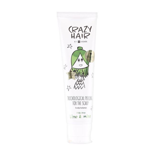 HS HISKIN CRAZY HAIR LIME & MINT galvos odos šveitiklis, 100 ml