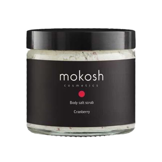 MOKOSH BODY SALT CRANBERRY kūno šveitiklis, 300 g