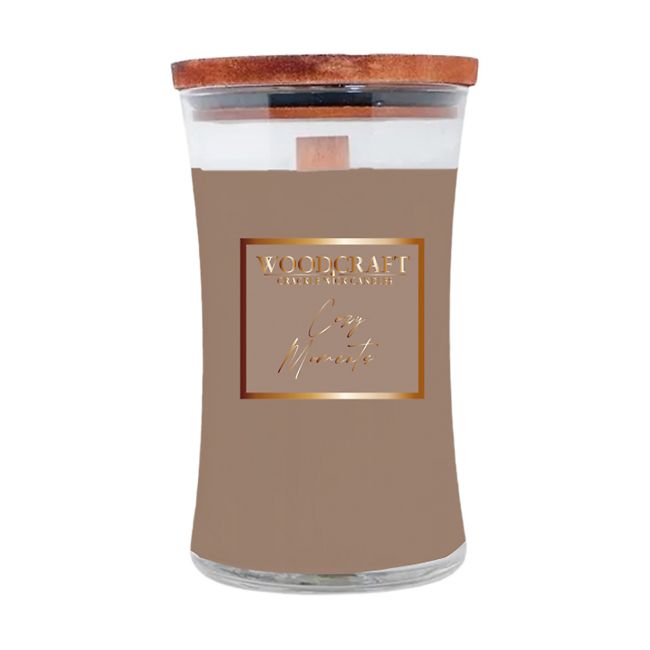 WOODCRAFT COZY MOMENTS kvapioji žvakė, 595 g