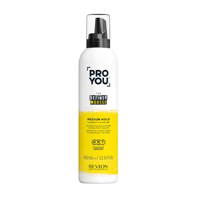 REVLON PRO YOU THE DEFINER MEDIUM HOLD plaukų putos, 400 ml