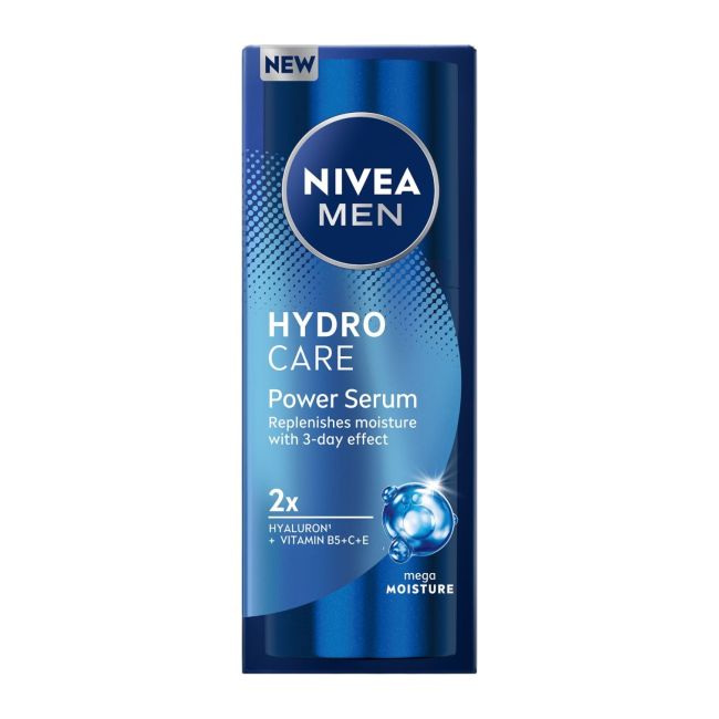 NIVEA MEN HYDRO CARE POWER veido serumas, 30 ml