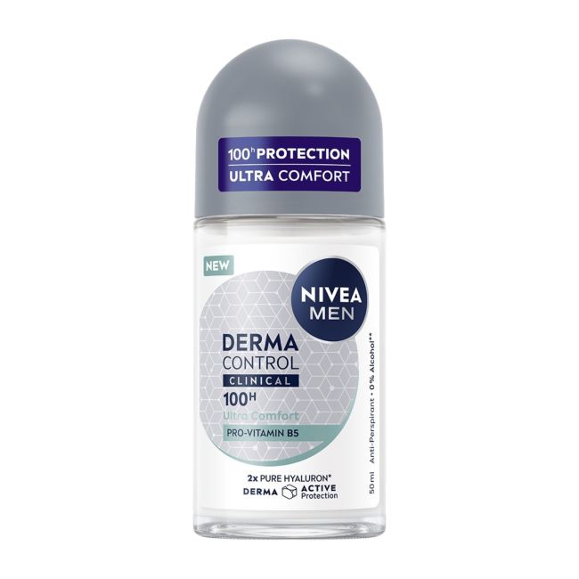 NIVEA MEN BLACK & WHITE INVISIBLE EPIC NIGHT rutulinis dezodorantas, 50 ml