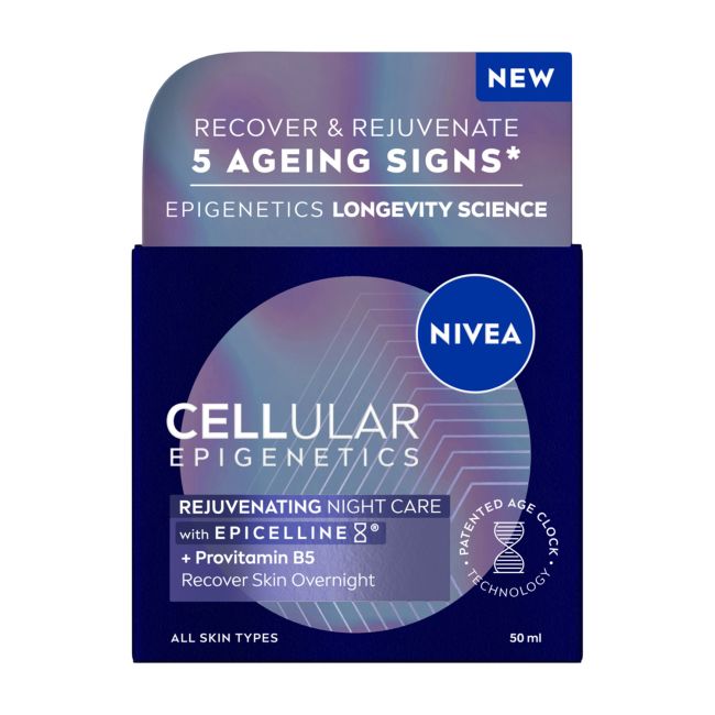 NIVEA CELLULAR EPIGENETICS naktinis kremas, 50 ml