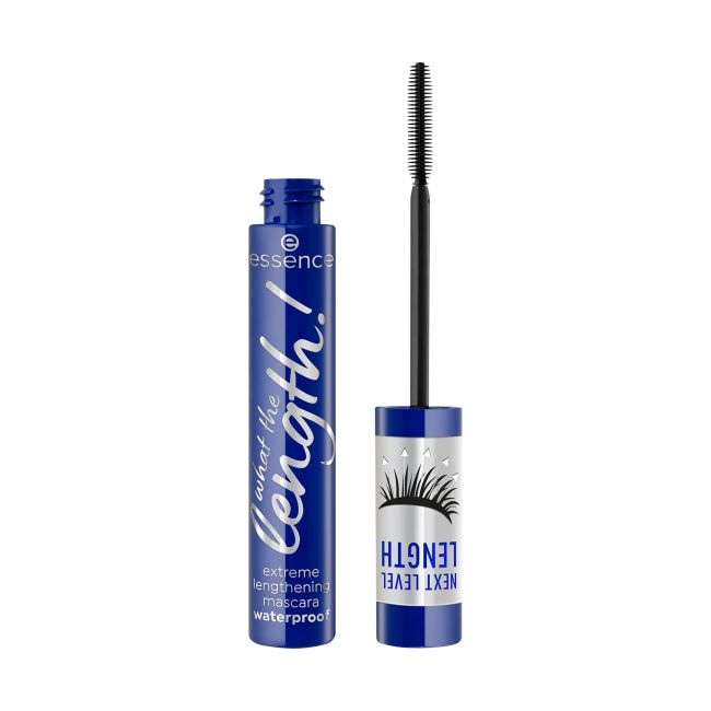 ESSENCE WHAT THE LENGTH! vandeniui atsparus blakstienų tušas, 10 ml