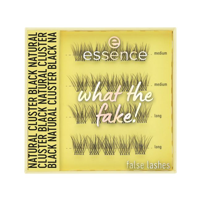 ESSENCE WHAT THE FAKE! dirbtinių blakstienų kuokšteliai, 1 g