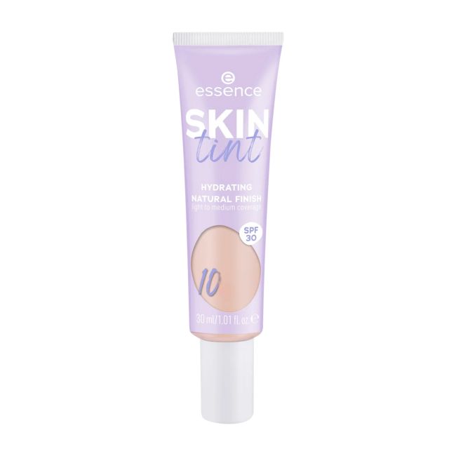 ESSENCE SKIN TINT HYDRATING NATURAL FINISH SPF30 makiažo pagrindas 30 ml