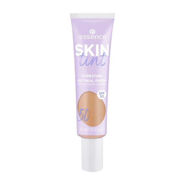 ESSENCE SKIN TINT HYDRATING NATURAL FINISH SPF30 makiažo pagrindas 30 ml