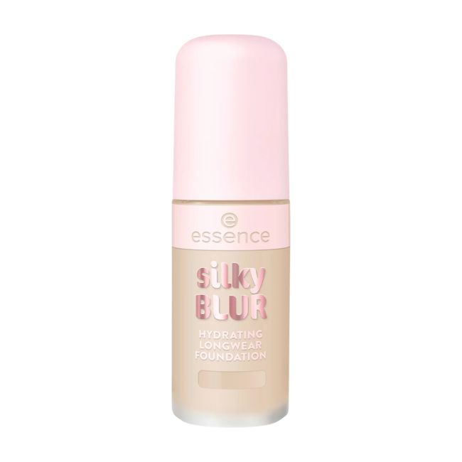 ESSENCE SILKY BLUR HYDRATING LONGWEAR makiažo pagrindas, 30 ml