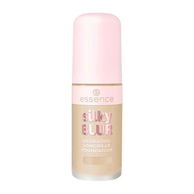 ESSENCE SILKY BLUR HYDRATING LONGWEAR makiažo pagrindas, 30 ml