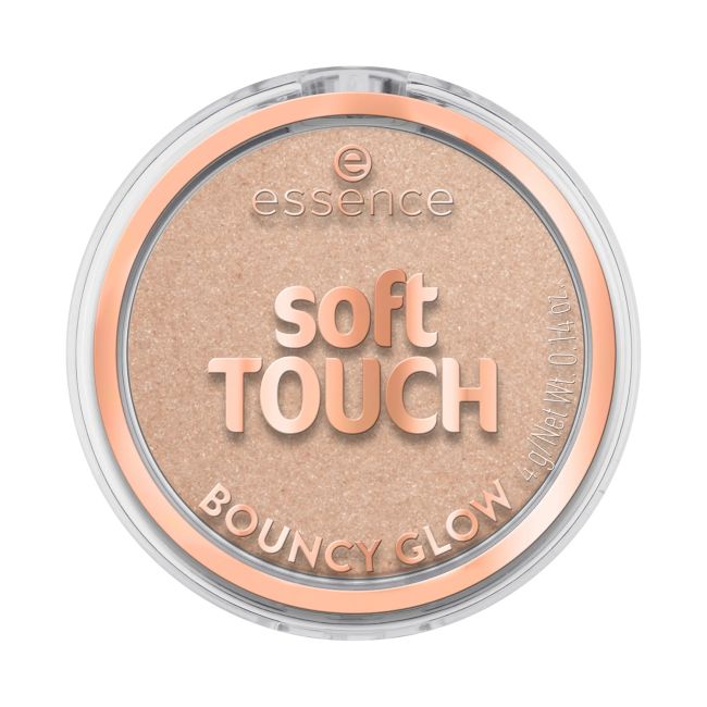 ESSENCE SOFT TOUCH BOUNCY GLOW švytėjimo suteikianti pudra, 4 g