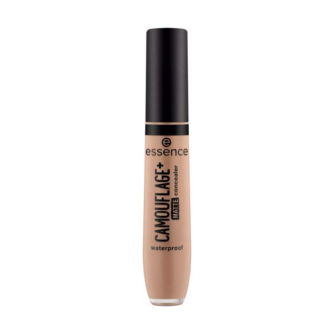 ESSENCE CAMOUFLAGE + MATTE vandeniui atspari maskuojamoji priemonė, 8 ml