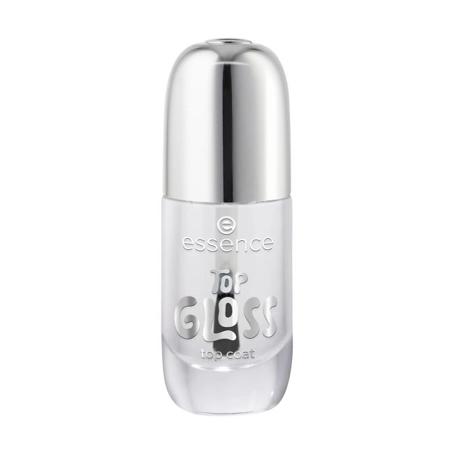 ESSENCE TOP GLOSS viršutinis nagų lako sluoksnis, 8 ml