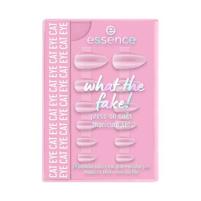 ESSENCE WHAT THE FAKE! PRESS-ON dirbtinių nagų manikiūro rinkinys