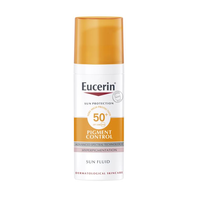 EUCERIN SUN PROTECTION PIGMENT CONTROL SPF50+ apsauginis veido fluidas, 50 ml