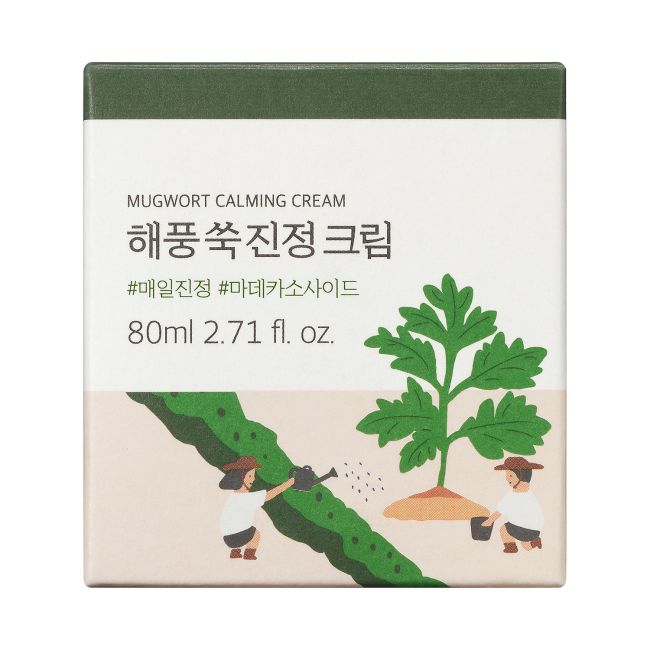ROUND LAB MUGWORT veido kremas, 80 ml