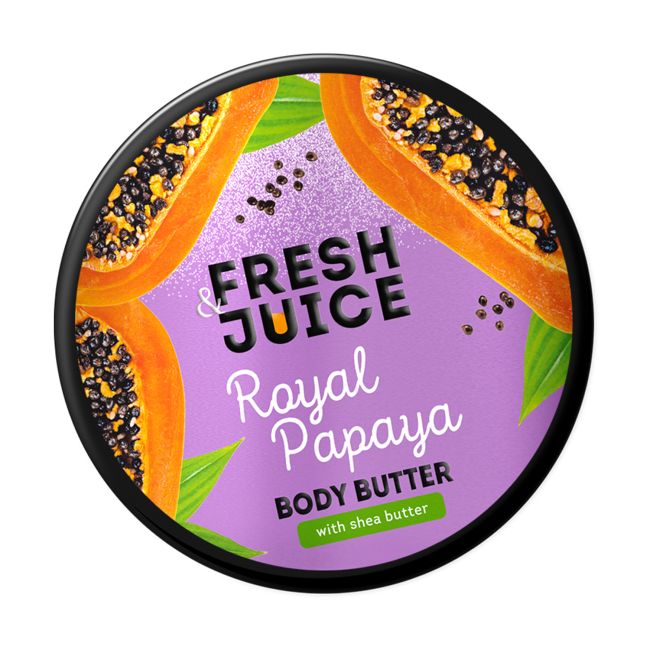 FRESH & JUICE RAYAL PAPAYA kūno sviestas, 200 ml