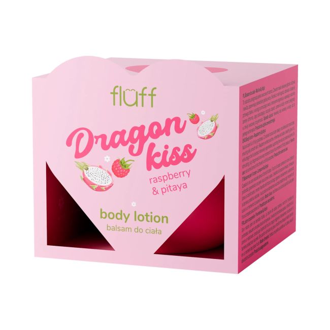 FLUFF DRAGON KISS RASPBERRY & PITAYA kūno losjonas, 150 ml